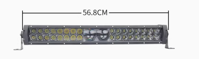 Dual-Row Laser LED Light Bar