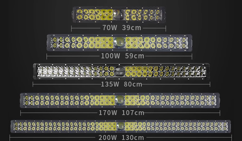 Super Dual-Row Laser LED Light Bar