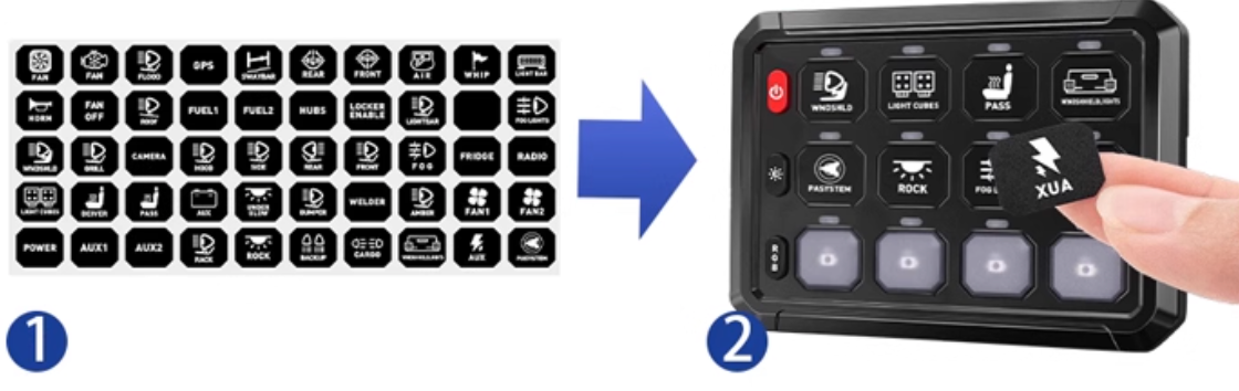Multi-Circuit Switch Panel