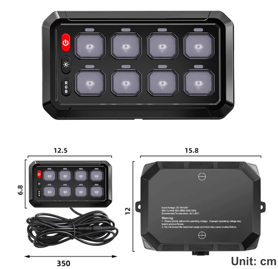 Multi-Circuit Switch Panel